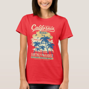 T-shirt femme California Beach