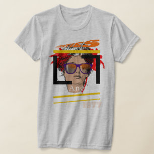 T-shirt Femme californienne du pop art de Los Angeles