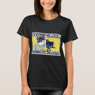 T-shirt Femme caméra, photographe, Van Caspel
