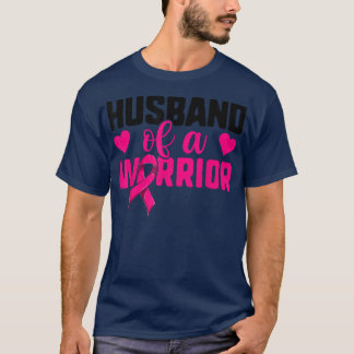 T-shirt Femme Cancer Du Sein, Mari D'Un Guerrier