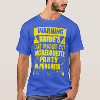 T-shirt Femme célibataire enterrement de vie de jeune fill