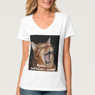 T-shirt Femme chanteuse de parodie de chanson de la Reine
