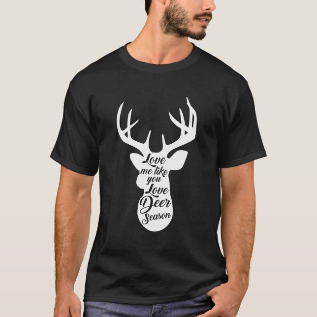T-shirt Femme Chasseur Femme Aimez-Moi Comme Vous Aimez De (Devant)