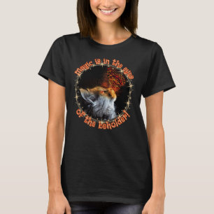 T-shirt Femme Chat, La Magie Est Dans Les Yeux