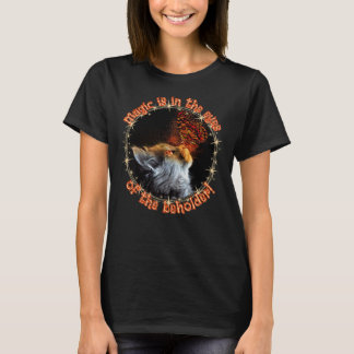 T-shirt Femme Chat, La Magie Est Dans Les Yeux