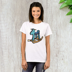 T-shirt femme Cheval à roche