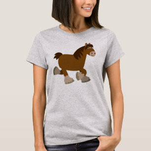 T-shirt femme Cheval de Shire