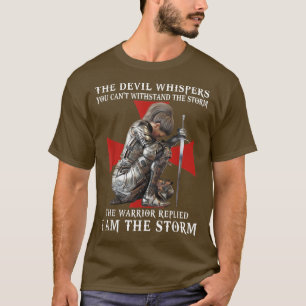 T-shirt Femme Chevalier Templier Chrétienne Guerrière de D