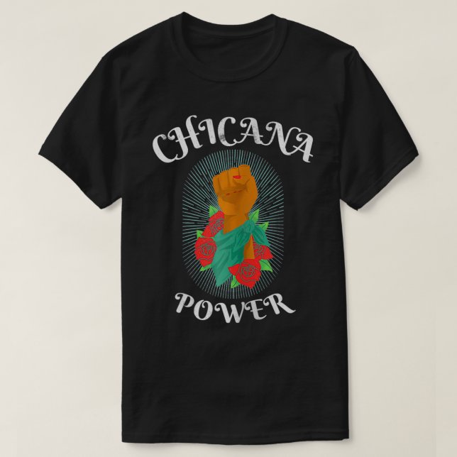 T-shirt Femme Chicana Power (Design devant)