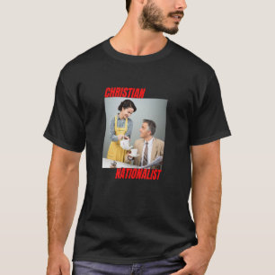T-shirt Femme chrétienne conservatrice nationaliste chréti