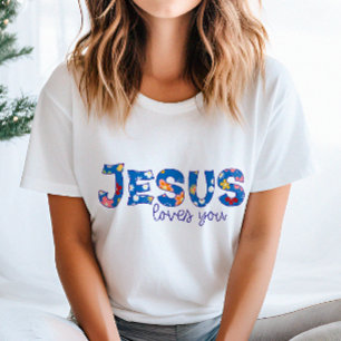 T-shirt femme chrétienne Jésus
