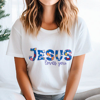 T-shirt femme chrétienne Jésus
