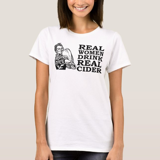 T-shirt femme cidre (Devant)