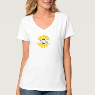 T-shirt femme col en V grande taille WGGC