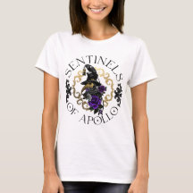 T-Shirt Femme Col Rond Manches Courtes Logo Sentin