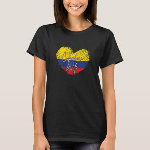 T-shirt Femme colombienne épouse, Colombie racines patrimo