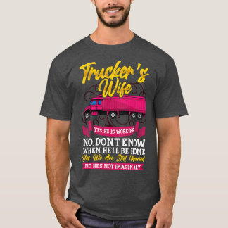 T-shirt Femme conducteur de camion Funny Femme de camion c