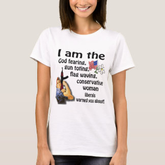 T-shirt Femme conservatrice