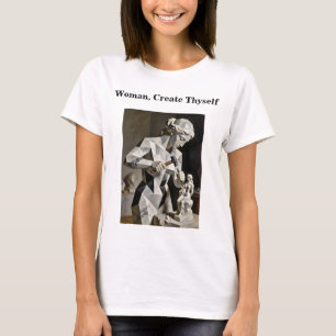 T-shirt Femme, Crée-Toi – Autoportrait Construit