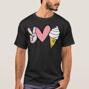 T-shirt Femme Crème glacée mignonne pour filles ns Femmes