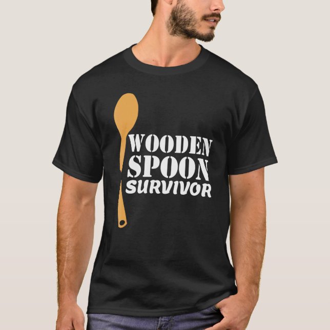 T-shirt Femme Cuillère en bois Survivante Italienne Fierté (Devant)