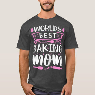 T-shirt Femme Cuire Maman Baker Confiseur Cuire Utensi