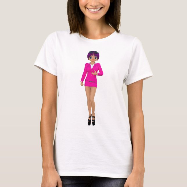 T-shirt femme d'affaires Suchawira (Devant)