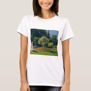 T-shirt Femme dans un jardin, Monet