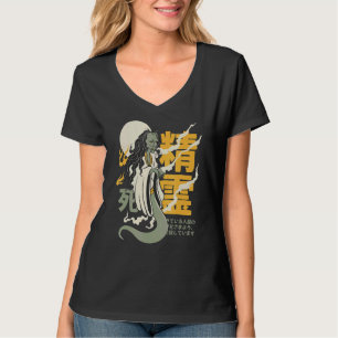 T-shirt Femme de cadavre pourri Yurei fantôme Japonais mor
