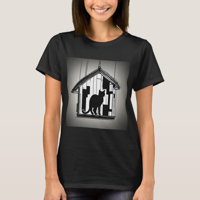 T-shirt Femme de Cat House (Devant)