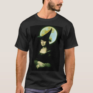 T-shirt Femme de cuisine Mona Lisa Halloween