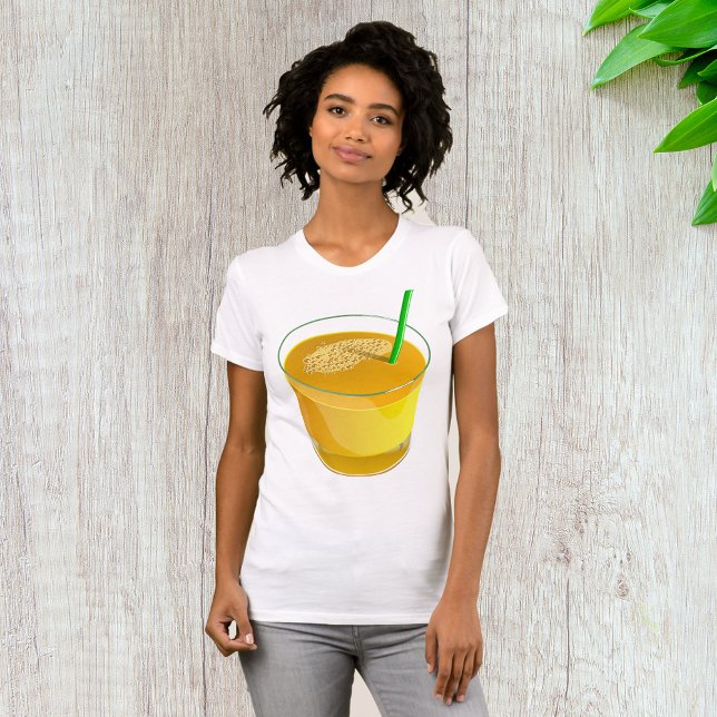 T-Shirt Femme De Jus De Verre (Créateur téléchargé)