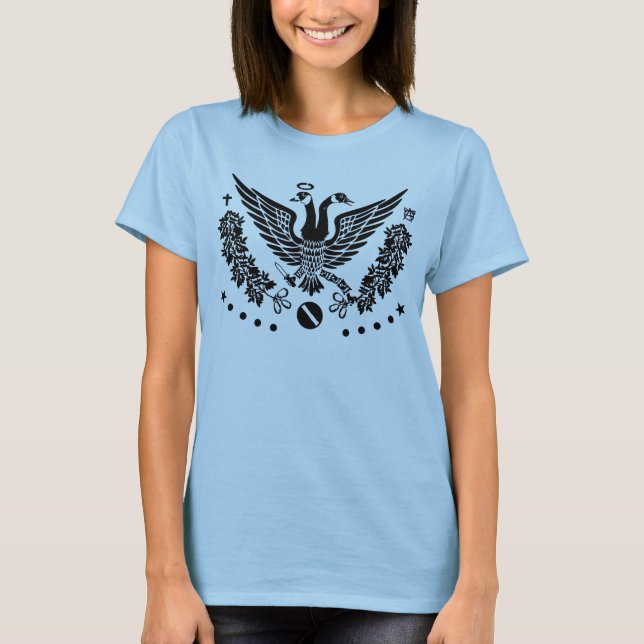 T-shirt femme de la foi et de la liberté (Devant)