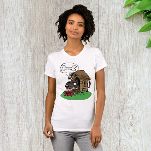 T-shirt femme de la maison de chien