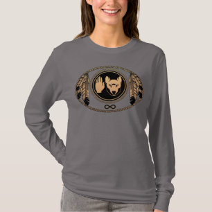T-shirt Femme de la rébellion métisse Wolf Shirt