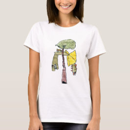 T-shirt Femme de l'arbre de gzilla Fuzzy Express®