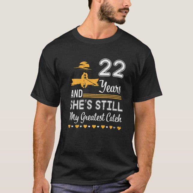 T-shirt Femme de mari Fisher 22 ans (Devant)
