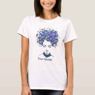 T-shirt Femme de papillon