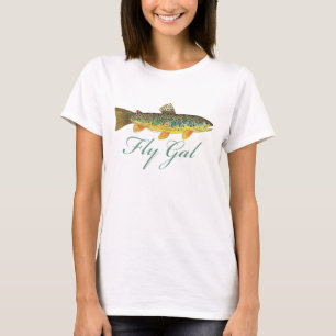 T-shirt Femme de pêche à la volée