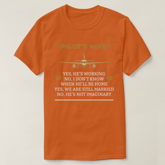 T-shirt Femme de pilotes Oui il travaille étaient encore m (Design devant)