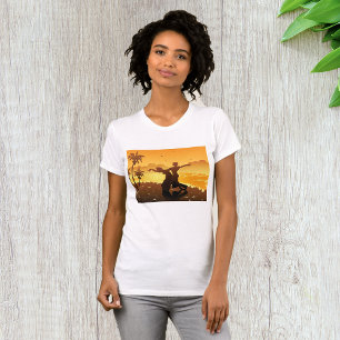 T-Shirt Femme De Plage Dansant En Couple