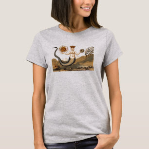 T-shirt Femme de serpent d'Alchimie avec trois visages