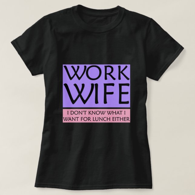T-shirt femme de travail (Design devant)