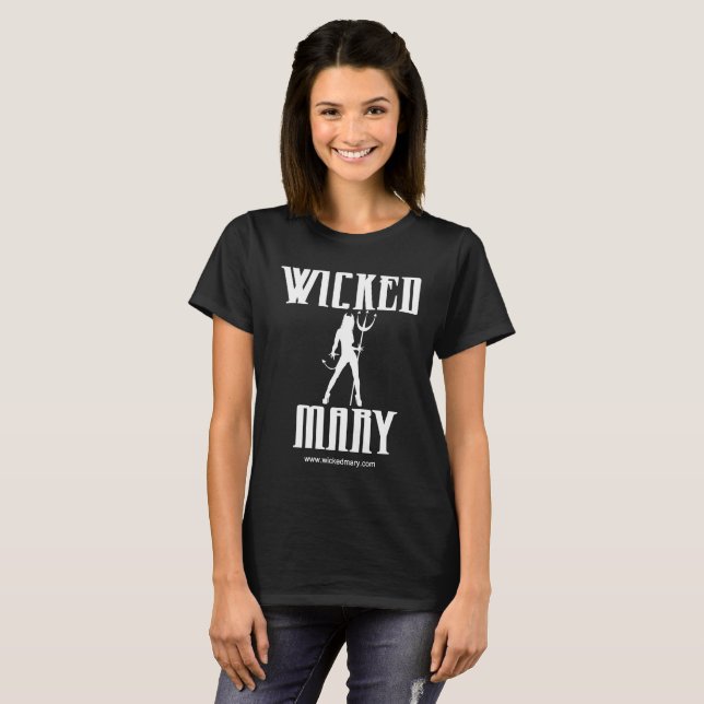 T-shirt femme de Wicked Mary (Devant entier)