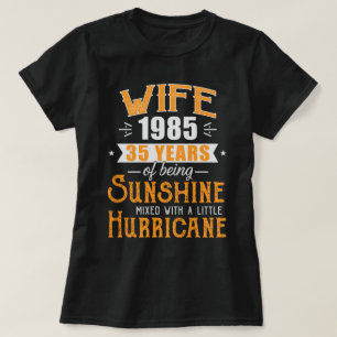 T-shirt Femme depuis 1985 Don, 35 Ans Mariage