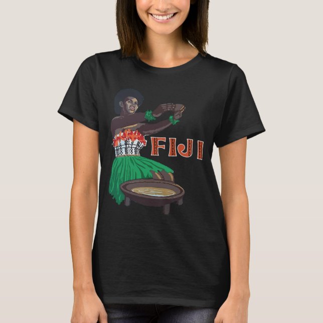 T-shirt Femme des Fidji (Devant)