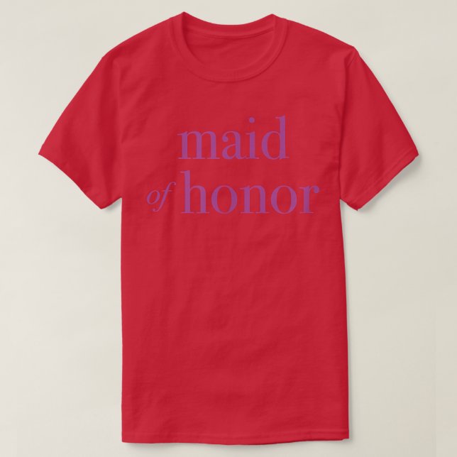 T-shirt Femme d'honneur mariage cadeau Perfect rose Tet (Design devant)