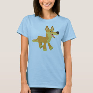 T-shirt femme Dingo Cartoon mignonne