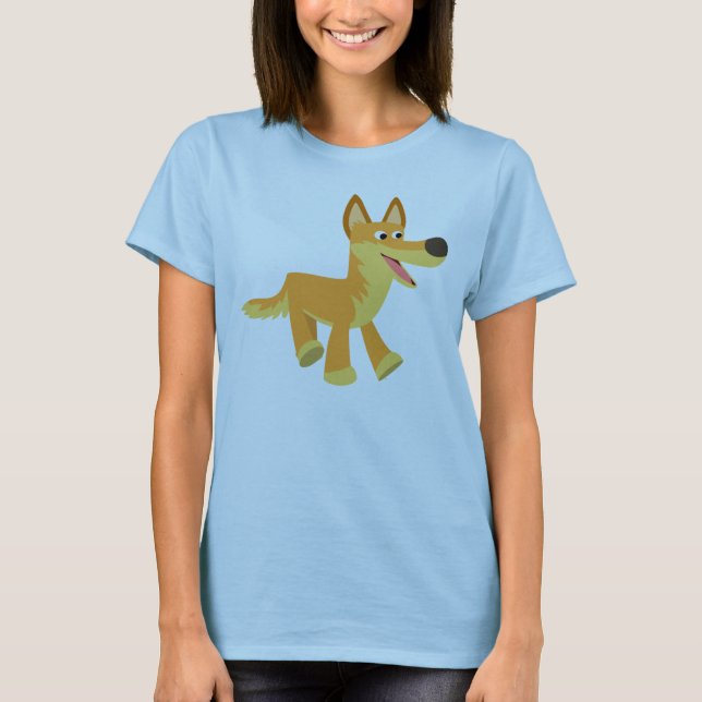 T-shirt femme Dingo Cartoon mignonne (Devant)