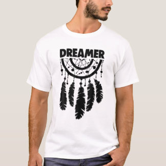 T-shirt Femme Dreamer Tee S Drôle Dream Catcher Cadeaux